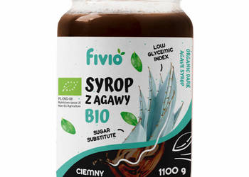 BIO Syrop z agawy ciemny 1100G