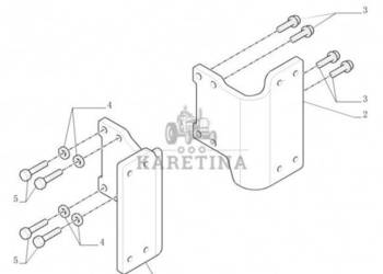 New Holland T6010 Wspornik 87658655
