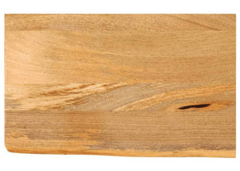 Blat stołu z naturalną krawędzią 40x20x38 cm drewno mango WM-370462