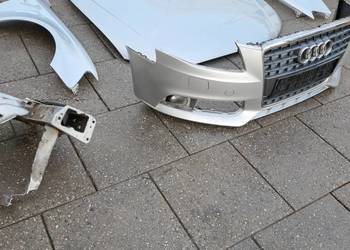 Audi A4 B8 S-Line zderzak przedni błotniki maska kod lakieru LX7W i inne