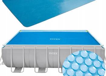 Mata solarna pokrywa do basenu stelażowego 400x200 cm INTEX 28028