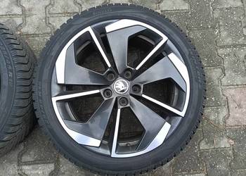 Oryginalne alufelgi koła Comet, Octavia 4 RS, Pirelli 225/45 r18