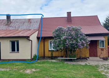 Sprzedam dom drewniany do remontu na działce 1600 m2 w Borkowie