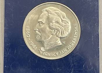 Srebrna moneta 100 zł 1975 – Ignacy Jan Paderewski