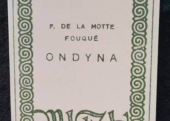 Ondyna - Friedrich de la Motte Fouqué