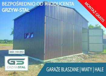 Garaż blaszany Rolniczy - Magazyn Wiata - Hala Stalowa – GRZYWSTAL
