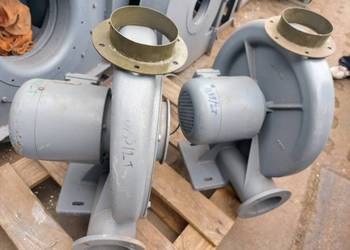 wentylator dmuchawa turbina wyciąg wyważanie nagrzewnica