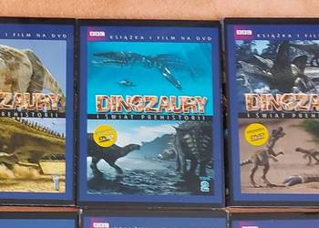 14 filmów DVD kolekcji Dinozaury i świat Prehistorii