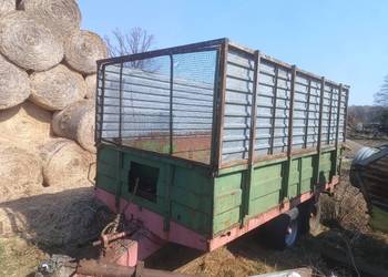 Rozrzutnik obornika 6ton, przyczepa objętościowa