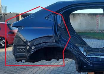 Honda HR-V III eHEV, 2022r. BŁOTNIK PRAWY TYŁ szary NH904M 