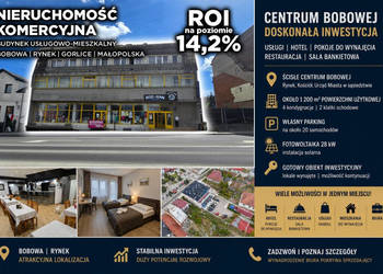 Nieruchomość komercyjna, Rynek 24, Bobowa
