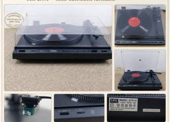 Gramofon C.E.C. Chuo Denki ST 510 – japoński półautomat paskowy, po przeglą