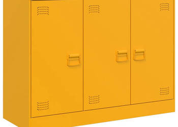 Szafka musztardowa 99x39x73 cm stal WM-841724