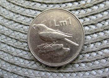 Malta 1 Lir 1986r