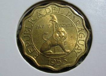 Paragwaj 15 Centimos 1953r - Ładna