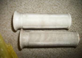 Ural , Dniepr , K750 , gumy  na manetki kierownicy białe