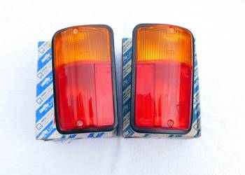 NOWE tylne lampy prawa lewa czarne FSM Fiat 126p 126 BIS ORYGINALNE