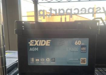 Akumulator  EK700 60Ah 680A EXIDE AGM START&STOP