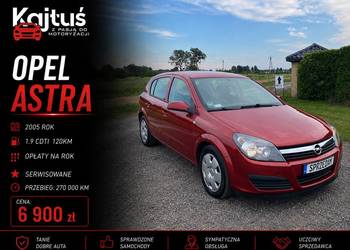 Opel Astra * 2005R * 1.9CDTI# BardzoŁADNA #StanSUPER# Serwis OpłatyPL