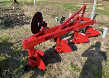 Pług 4 skibowy zagonowy Awemak U-128/2 Polski Unia Grudziądz