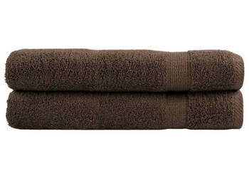 Ręczniki premium SOLUND 2 szt. brązowe 80x200 cm WM-137242