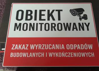 Tabliczka informacyjna 40x27x0,3cm (różne)