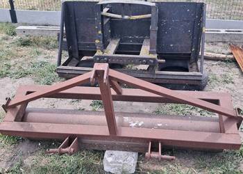 Wał gładki uprawowy ogrodowy spych do ciągnika