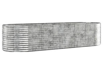 Podwyższona donica malowana proszkowo stal 322x100x68 cm WM-319072