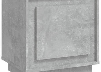 Szafka nocna szarość betonu 44x35x45 cm WM-819844