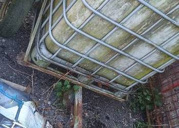 Wózek i beczka na fekalia 1000 L