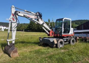 koparka kołowa takeuchi tb175W jcb volvo cat kubota