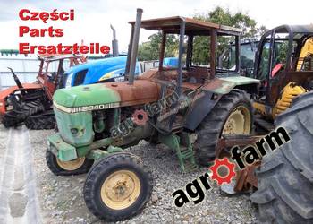 John Deere 2040 części, skrzynia biegów, silnik