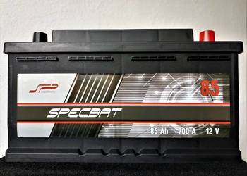 Akumulator SPECBAT 85Ah 700A DOWÓZ TRÓJMIASTO 696X737X599