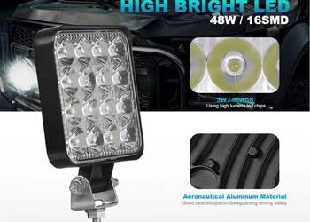 LAMPA LED HALOGEN ROBOCZY SZPERACZ LAMPKA OŚWIETLENIE DODATK