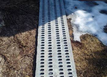 Sprzedam blachę perforowaną Lohr po procesie ocynkowania