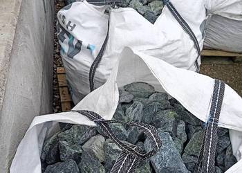 Kamień Zielony do Gabionu Ogrodzenie z gabionu Łupek Czarny Janowicki Żwir