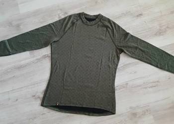 BluzaMerino Thermowave Xtreme L/S Shirt - forest green/black Rozmiar XL