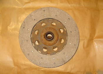 Tarcza sprzęgła 410x250x7mm okładzina zbrojona nowa oryginał