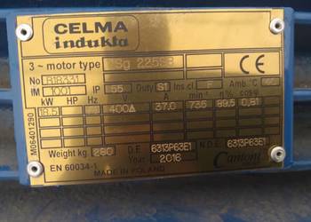 Silnik Celma Indukta o mocy 18.5 kw
