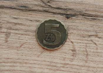 Moneta 5 zł z 1977 roku