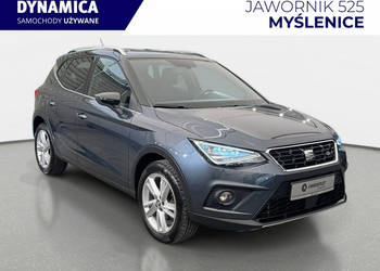 Seat Arona FR 1.0TSI 115KM M6 2019 r., salon PL, FullLink, przebieg 102tys…
