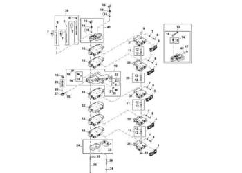 John Deere 9470RX - Sprzęg odłączany RE559659 (Zawór sterujący)