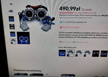 Soczewki bixenon 2,5 cala plaster miodu