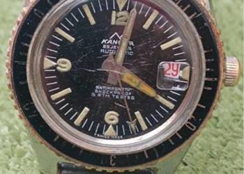 Zegarek Kander Vintage Swiss Made Diver