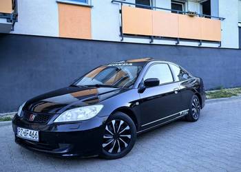 Honda Civic Coupe EM2 1.7 VTEC 2004 Świeża Klima Full Elektryka Wspomaganie