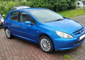 Peugeot 307 2.0 benzyna 2002r skóry klima zamiana
