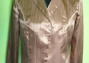 Żakiet- beżowy - marynarka - 38 M - biust 100 cm