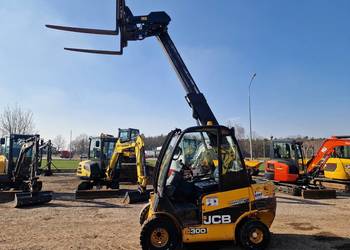 Wózek widłowy teleskopowy JCB TLT 30D 2015r  3 tonowy