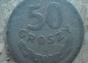 POLSKA-50 GROSZY-1949 r (b.z.)-AL-