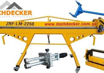 Mobilna zaginarka, giętarka 2750/0,8 NÓŻ VIDEO! DACHDECKER